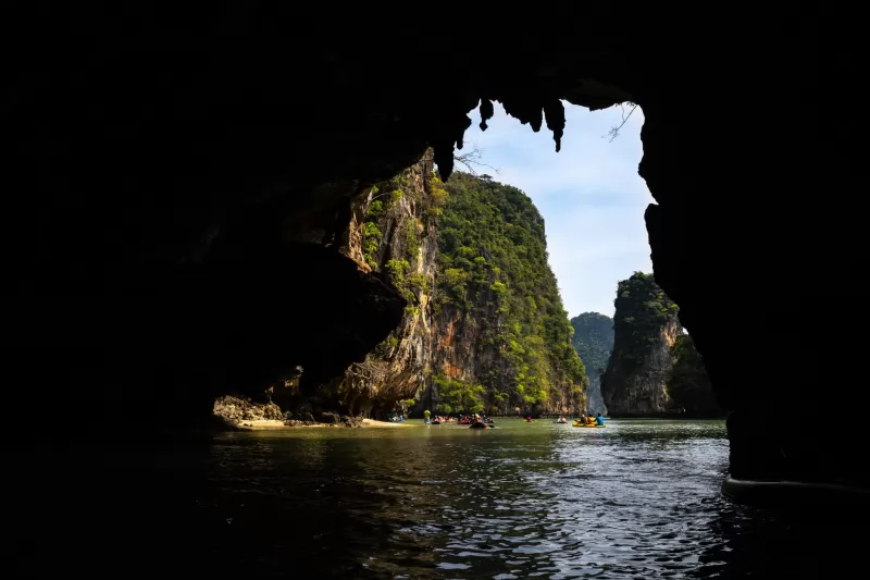 Hong by Starlight with Sea Cave Kayak and Glowing Plankton