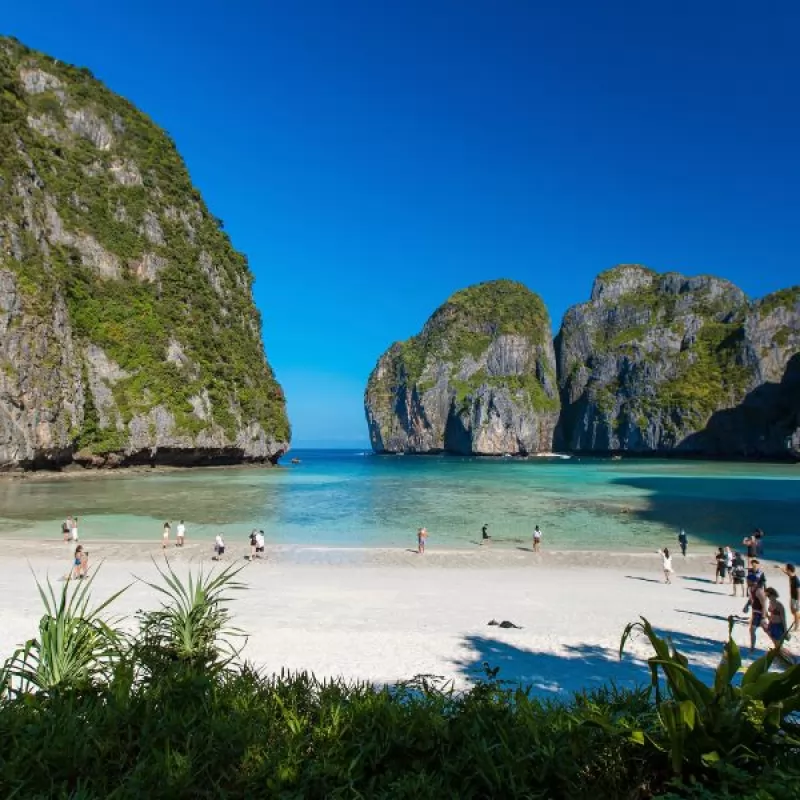 Phi Phi + Maya Bay + Khai Islands Cheap Tour by Normal Speed Boat