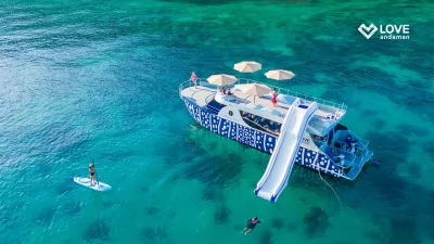 Phi Phi with Slider  + Maya Bay + Maiton Islands Sunset Tour by Speed Catamaran (whale shark)